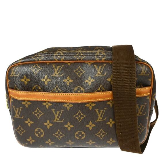 AUTHENTIC LOUIS VUITTON REPORTER PM MESSENGER SHOULDER BAG MONOGRAM SP0064 - Picture 1 of 9